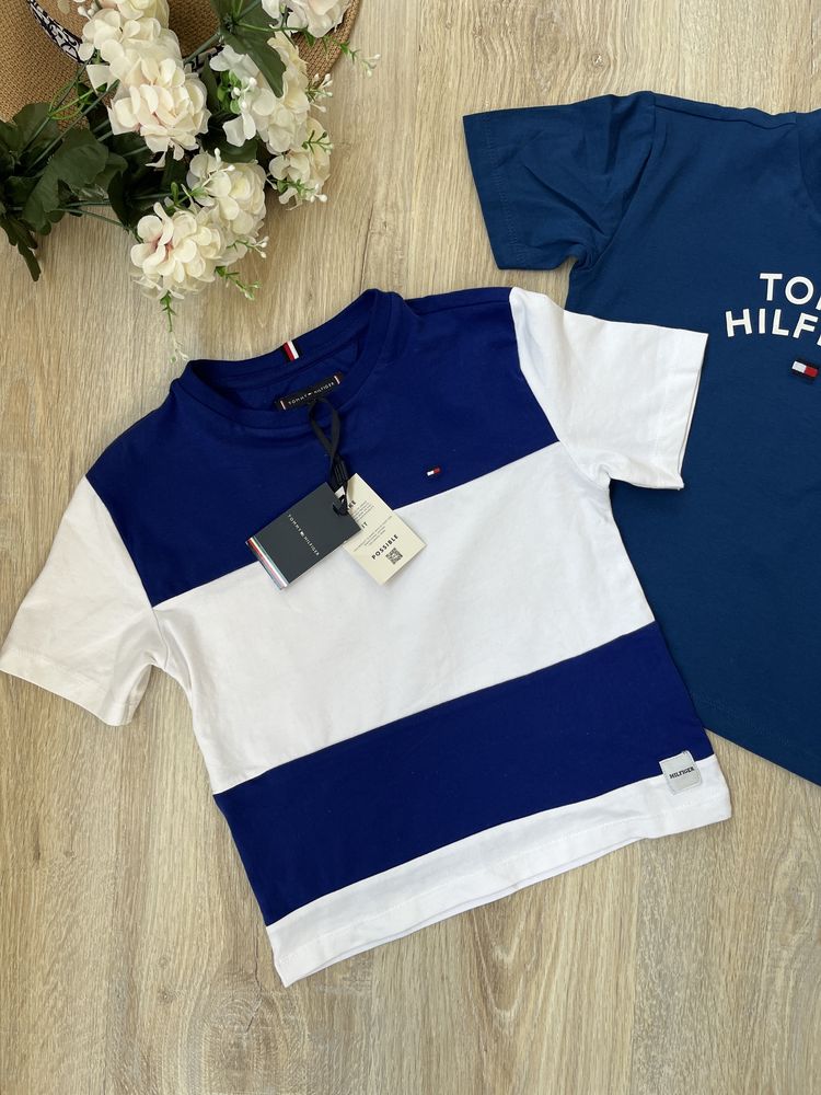 Tommy Hilfiger две блузки за момче 104размер