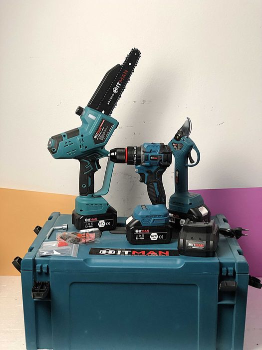 Set Scule Electrice Fara Fir Hitman 62V, 5 Piese