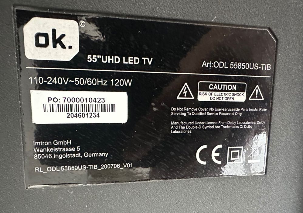 Смарт телевизор 55 инча