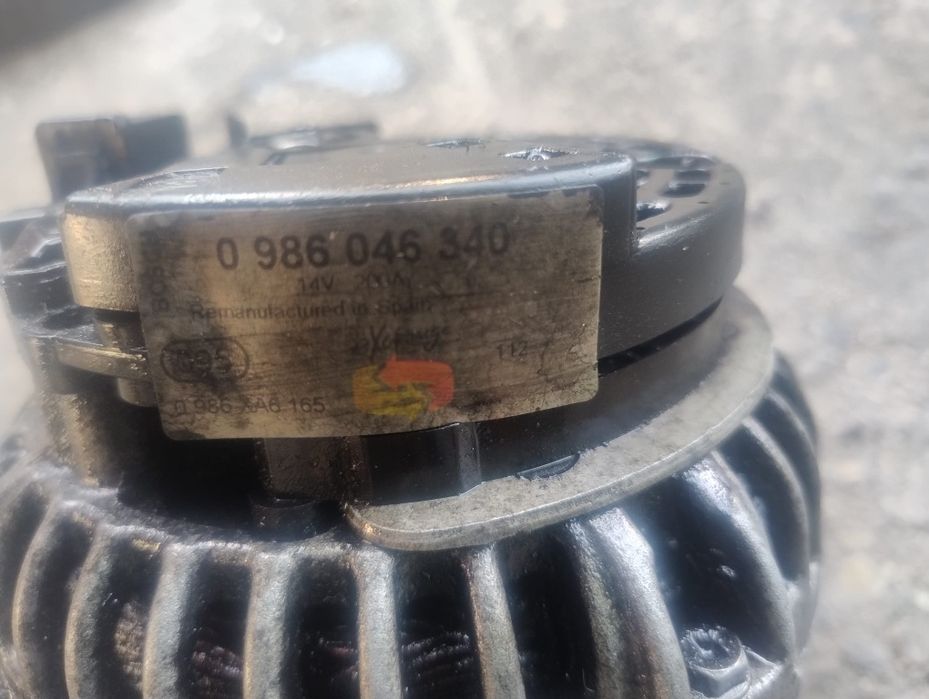 Alternator Mercedes OM648 3.2CDI 1998-2005 original