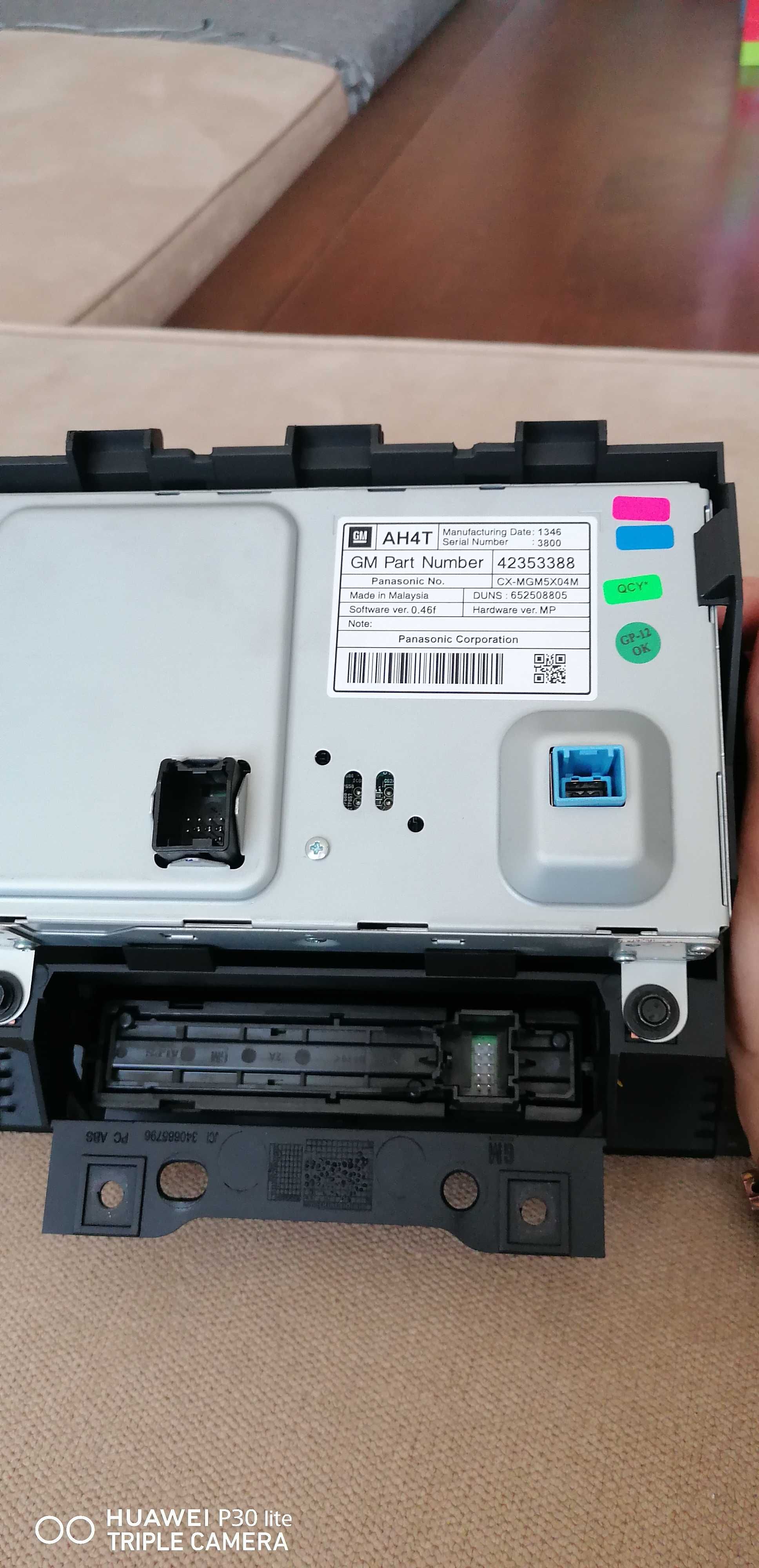 Radio CD player si panou comanda radio clima Opel Astra J