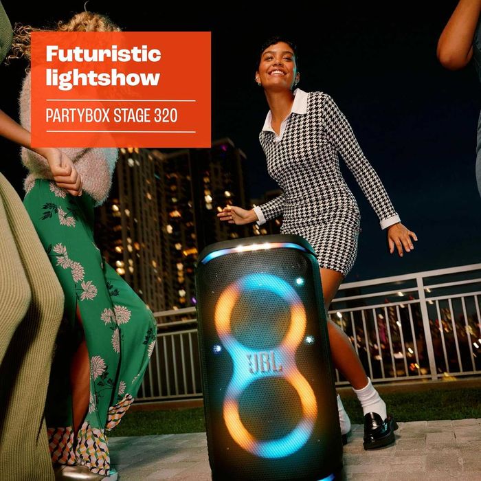 Нова преносима/bluetooth колкона/аудио система JBL Partybox Stage 320