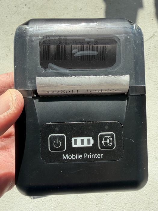 Imprimanta termica portabila - noua