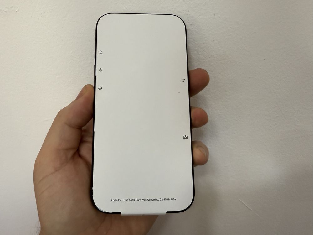Iphone 16 Pro, 256 gb, Black Titanium, Nou.
