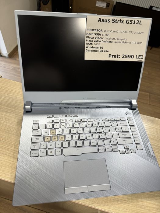 ASUS ROG Strix G15 G512LV i7-10750H 16GB/512GB/RTX 2060!