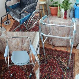 Инвалидна количка, стол за баня и проходилка