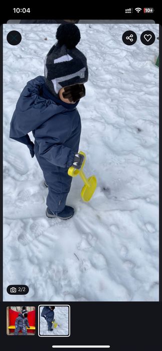 Детский зимний комбинезон