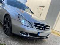 Спойлер (тунинг добавка – ЛИП)  за предна броня за Mercedes CLS W219