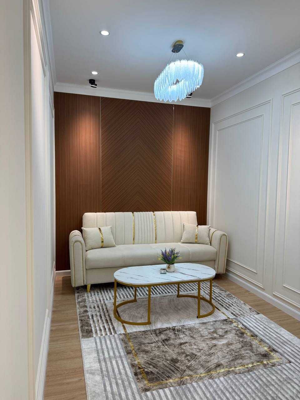 Новостройка, 80 м², 3-к, евро, 9 эт, Себзар, 120к$`