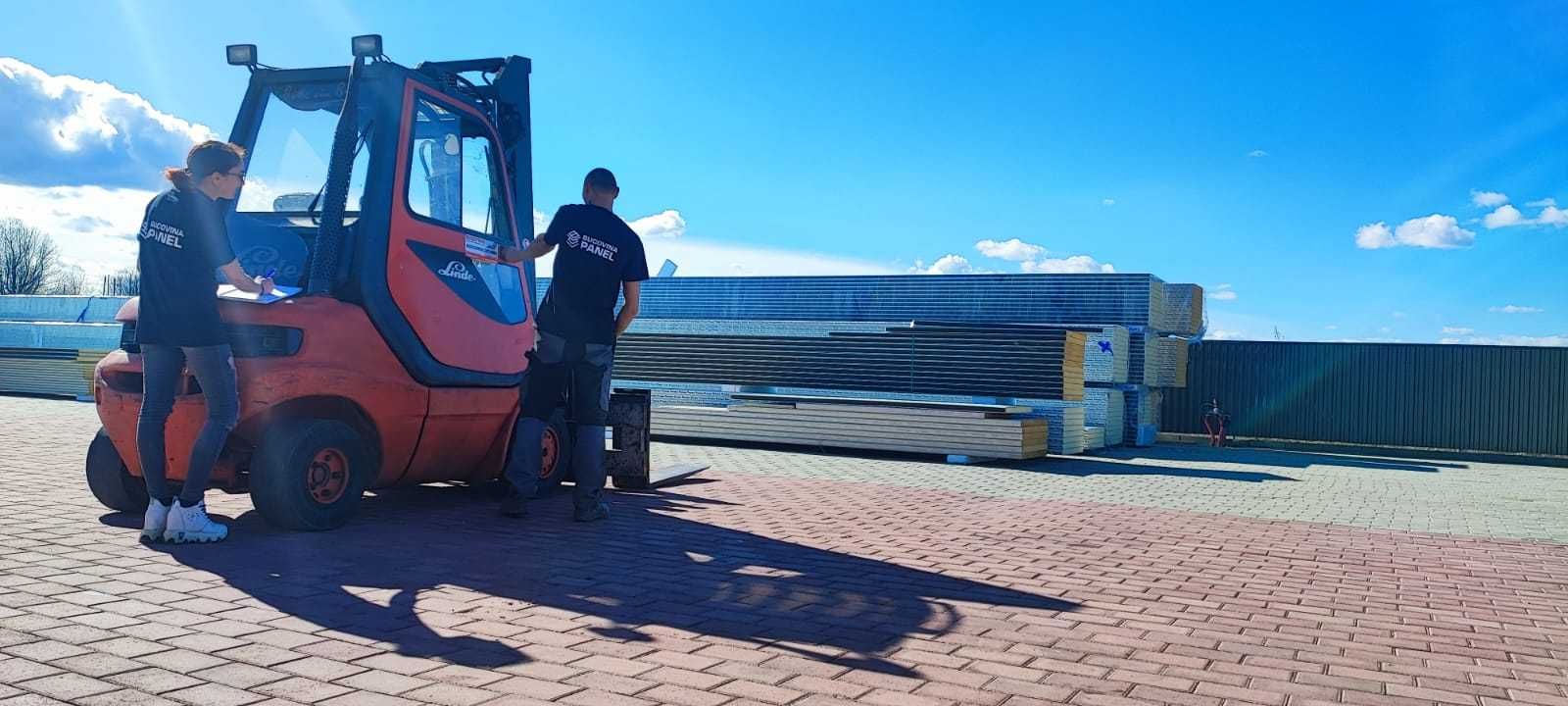 Panouri sandwich termoizolante NOI si SH / tabla cutata / policarbonat