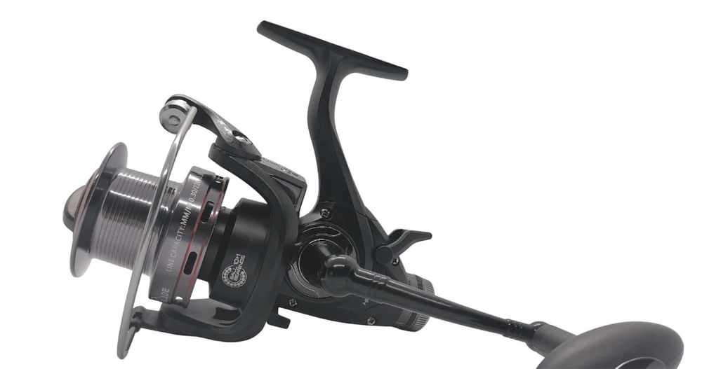 Set 2 lansete Feeder Bladk Fox TFD 3.6 plus 2 Mulinete Feeder HFR 6000