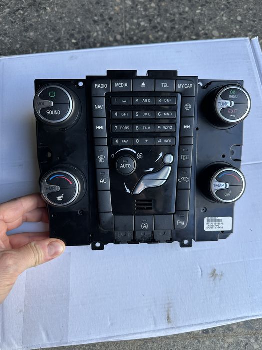 Средна конзола с управлението за Volvo XC60 fecelift