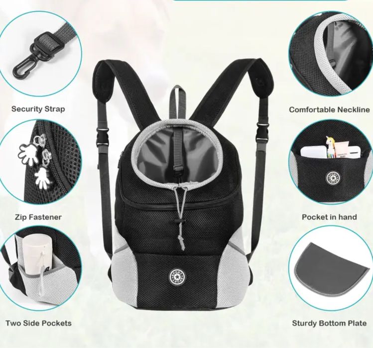 Раница за куче, размер М