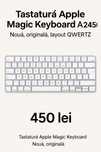 Tastatură Apple Magic Keyboard A2450 – Nouă, originală, layout QWERTZ