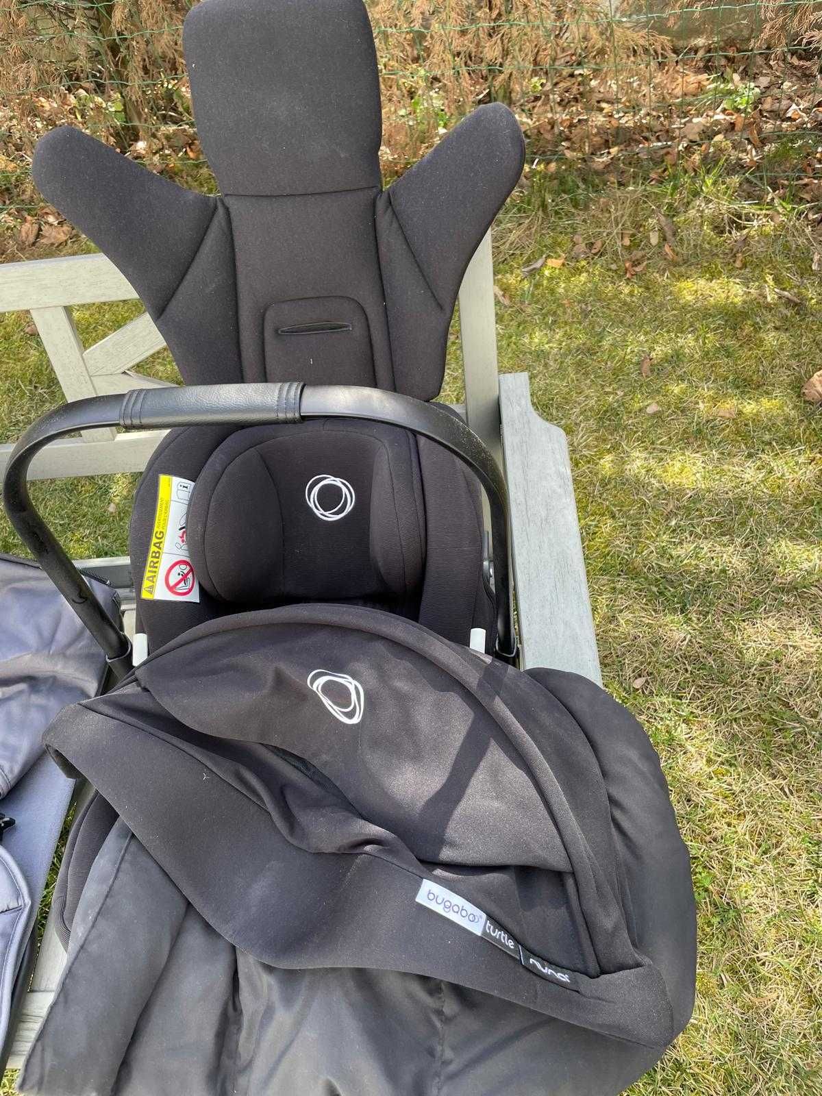 Carucior Bugaboo Fox 2 plus scoica Turtle by Nuna