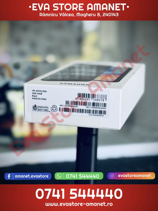 SAMSUNG Galaxy A05s Black 64GB 4GB RAM Dual SIM - Produs nou