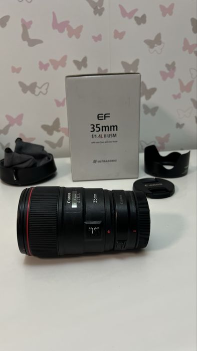 Canon EF 35mm Obiective Foto DSLR f/1.4 L II USM