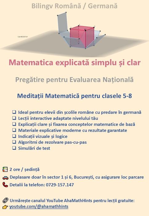 Meditații Matematică Evaluarea Națională