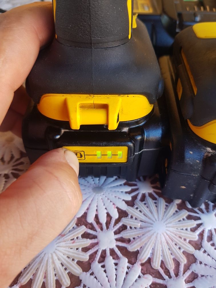 set filetante dewalt model brushless