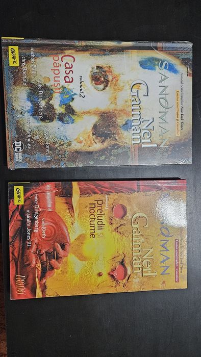 vand seria Sandman Neil Gaiman
