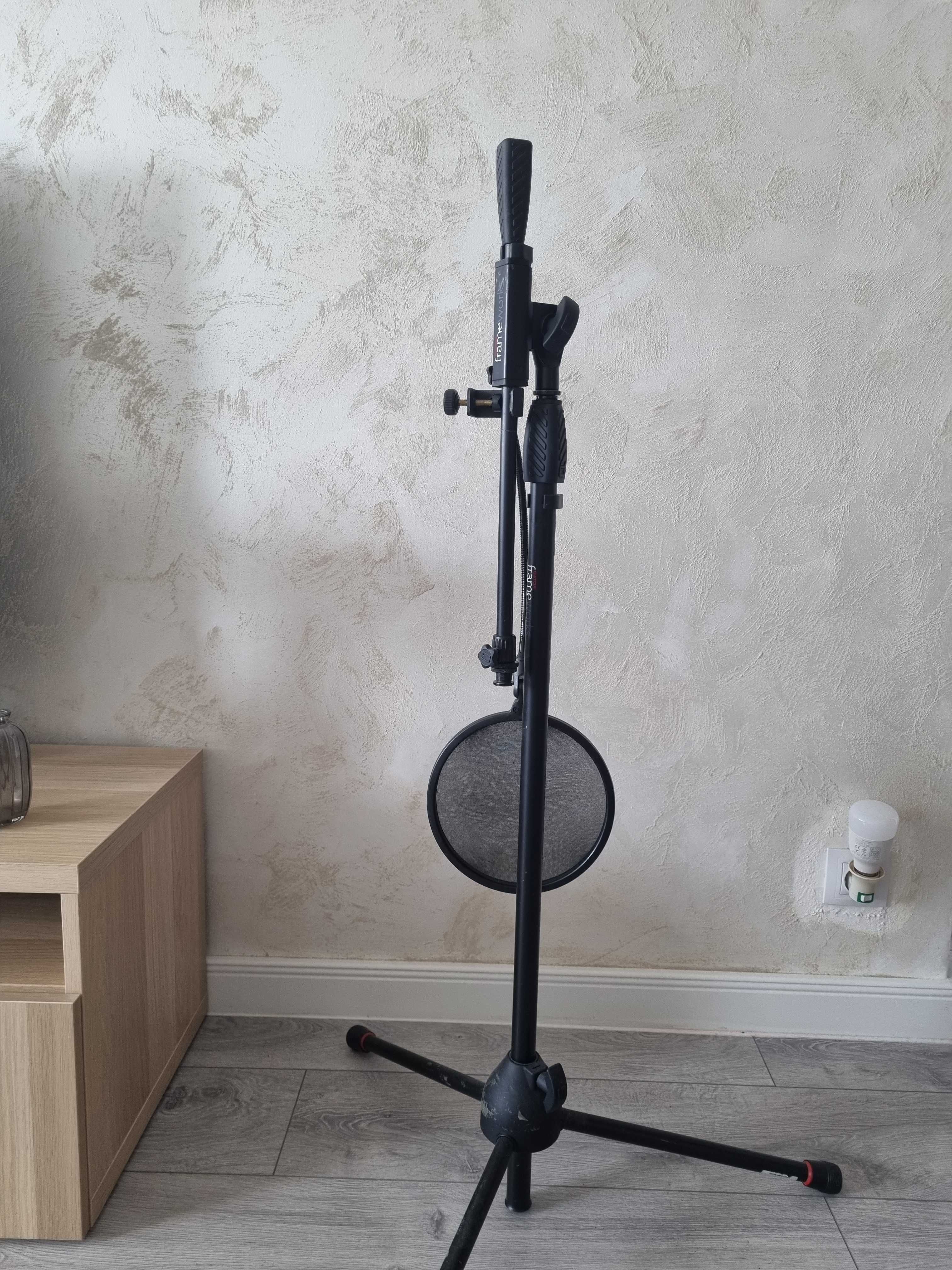Stativ suport microfon + pop filter