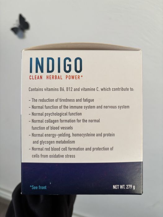 Indigo, bautura cu gust de fructe de padure