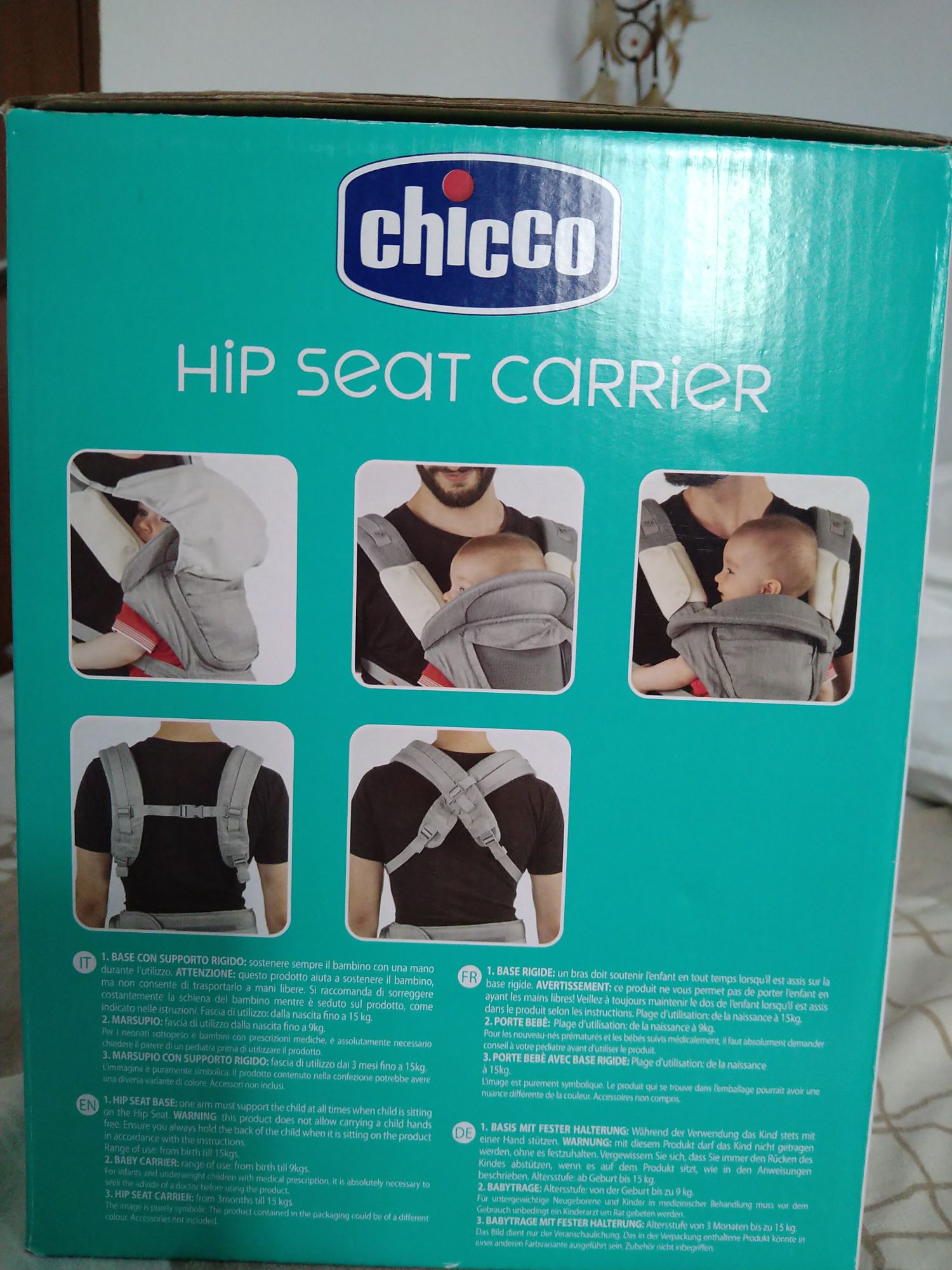 Marsupiu ergonomic Chicco Hip Seat Carrier NOU