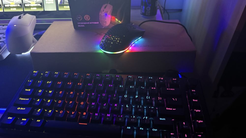 Механическая игровая Клавиатура и мышь