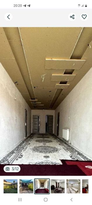 Сдаю дом в уртачирчике, авангард не далёко от куйлик и фуд ситий рынка