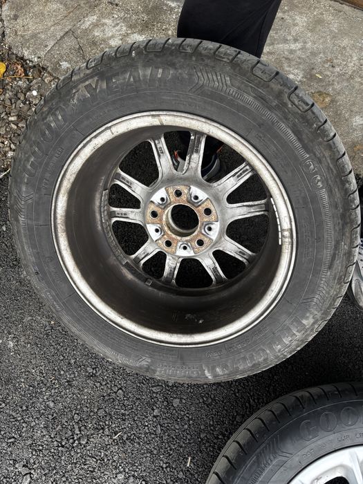 Jante BMW 5x120 R16 cu cauciucuri foarte bune
