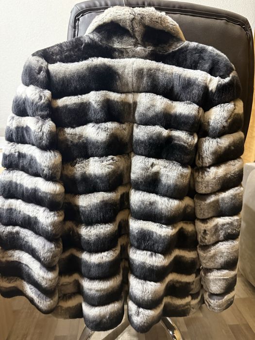 Blana naturala chinchila rex