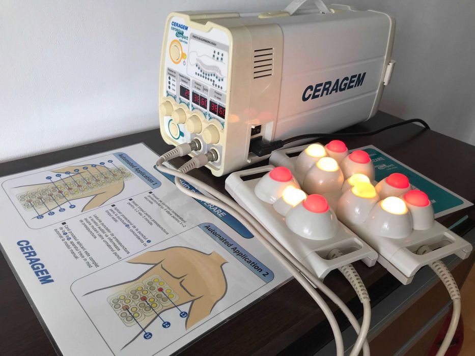 Ceragem compact CGM-P390 - Aparatul de presopunctura si termomasaj
