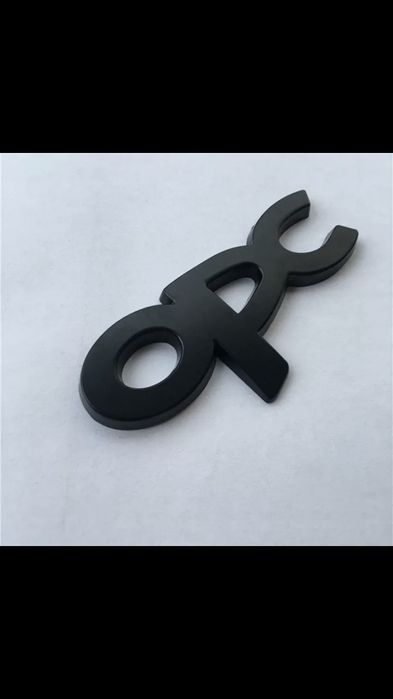 Налични!!! 3D Метална Емблема OPC Black and White Golden Red