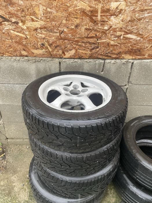 Jante opel 5x110 r15 cu anvelope taurus