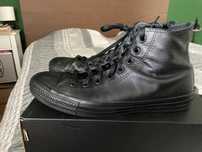 Ghete negre piele Converse barbati 42