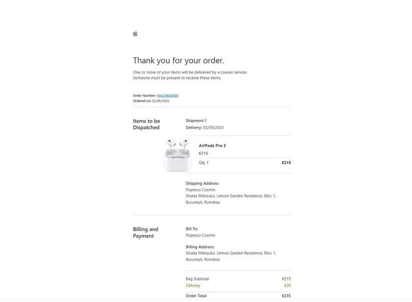 Airpods 2 Pro Originale