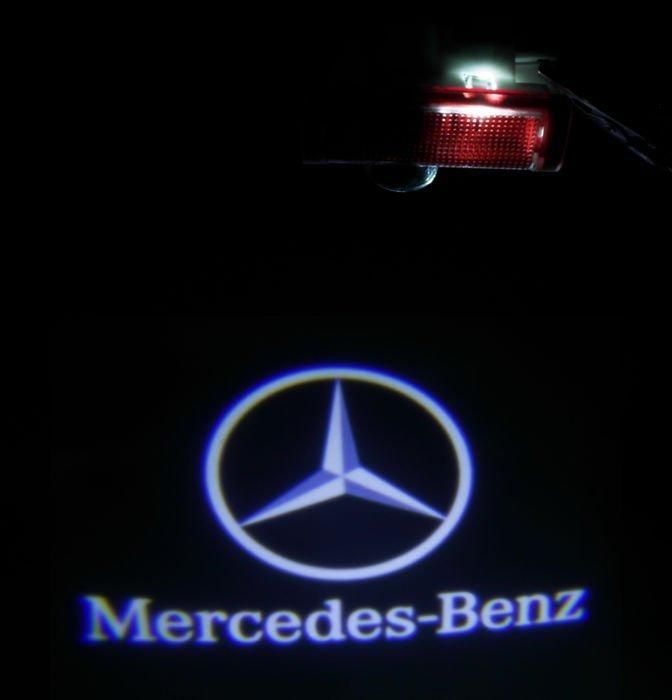 проектор лого за врата interlook mercedes-benz a b c e ml gl ...