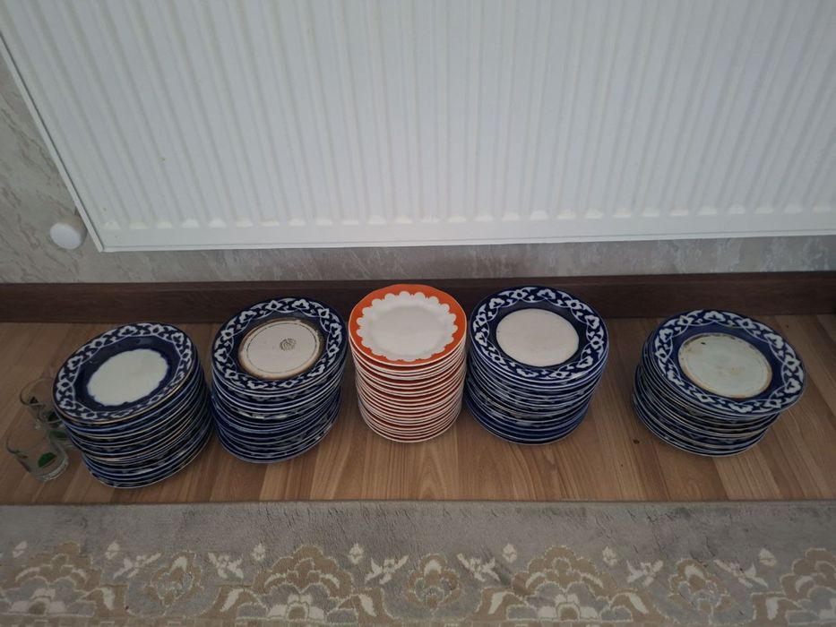 Пахта гуллик тарелкалар