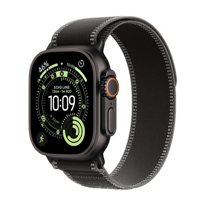 НОВ! Apple Watch Ultra 3 2025 49mm Black Charcoal Trail Loom ГАРАНЦИЯ!