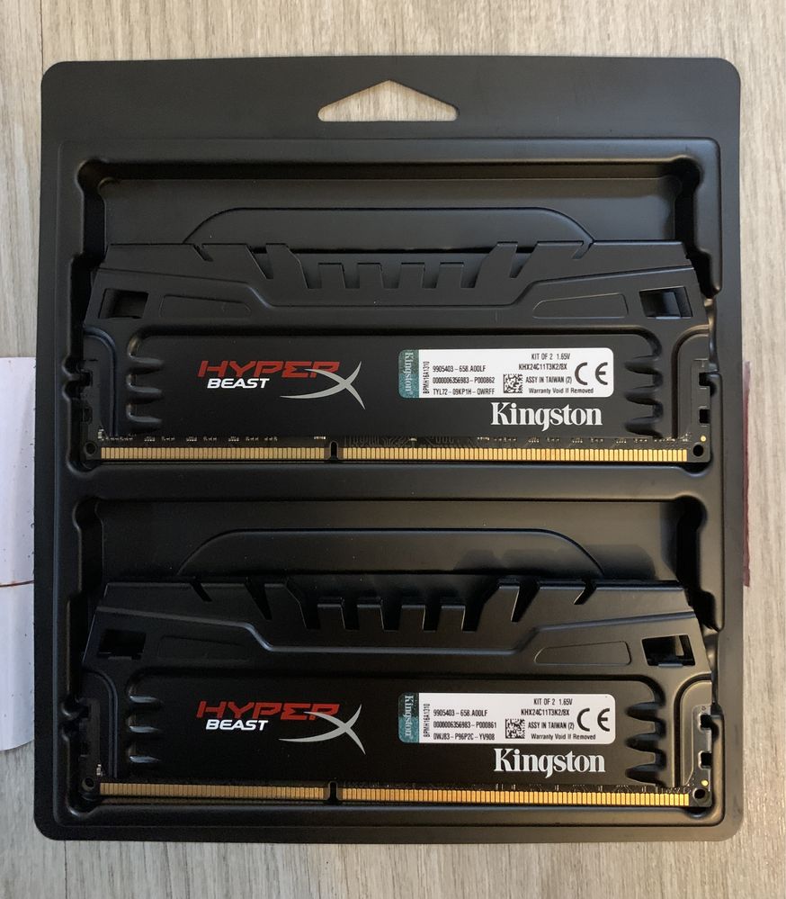 Kit RAM Kingston HyperX Beast 2x4 GB