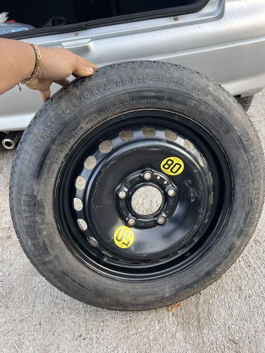 Roată rezervă slim BMW 500 lei 5x120