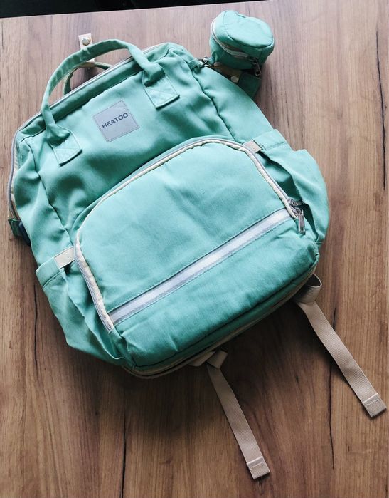 Раница за бебешки принадлежности - зелена