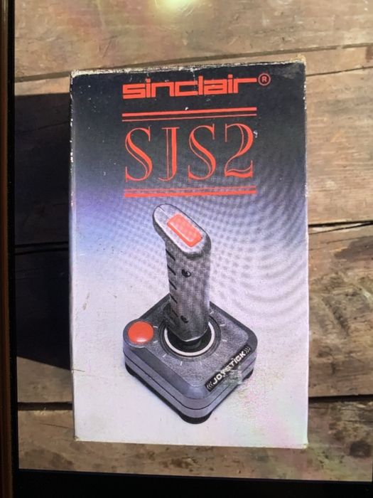 SJS2 Black joystick Controller modded to work with Atari Commodore Ami
