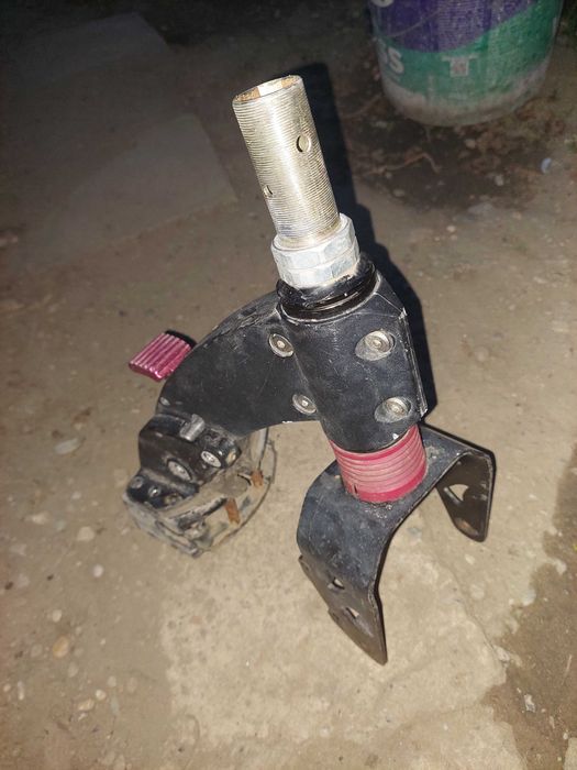 Ansamblu furca fata+sistem pliere trotineta electica Quickvolt 9