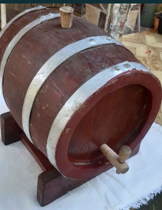 Butoi stejar, artizanal, 9 litri
