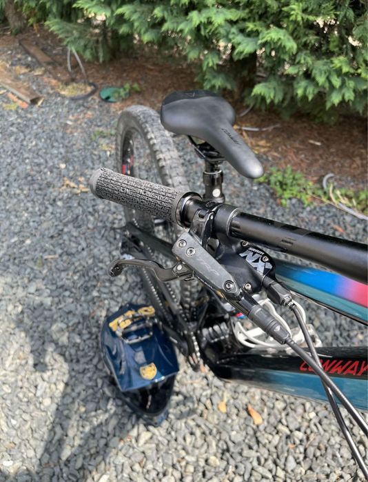 bicicleta carbon full suspention mountain bike conway WME 4.7