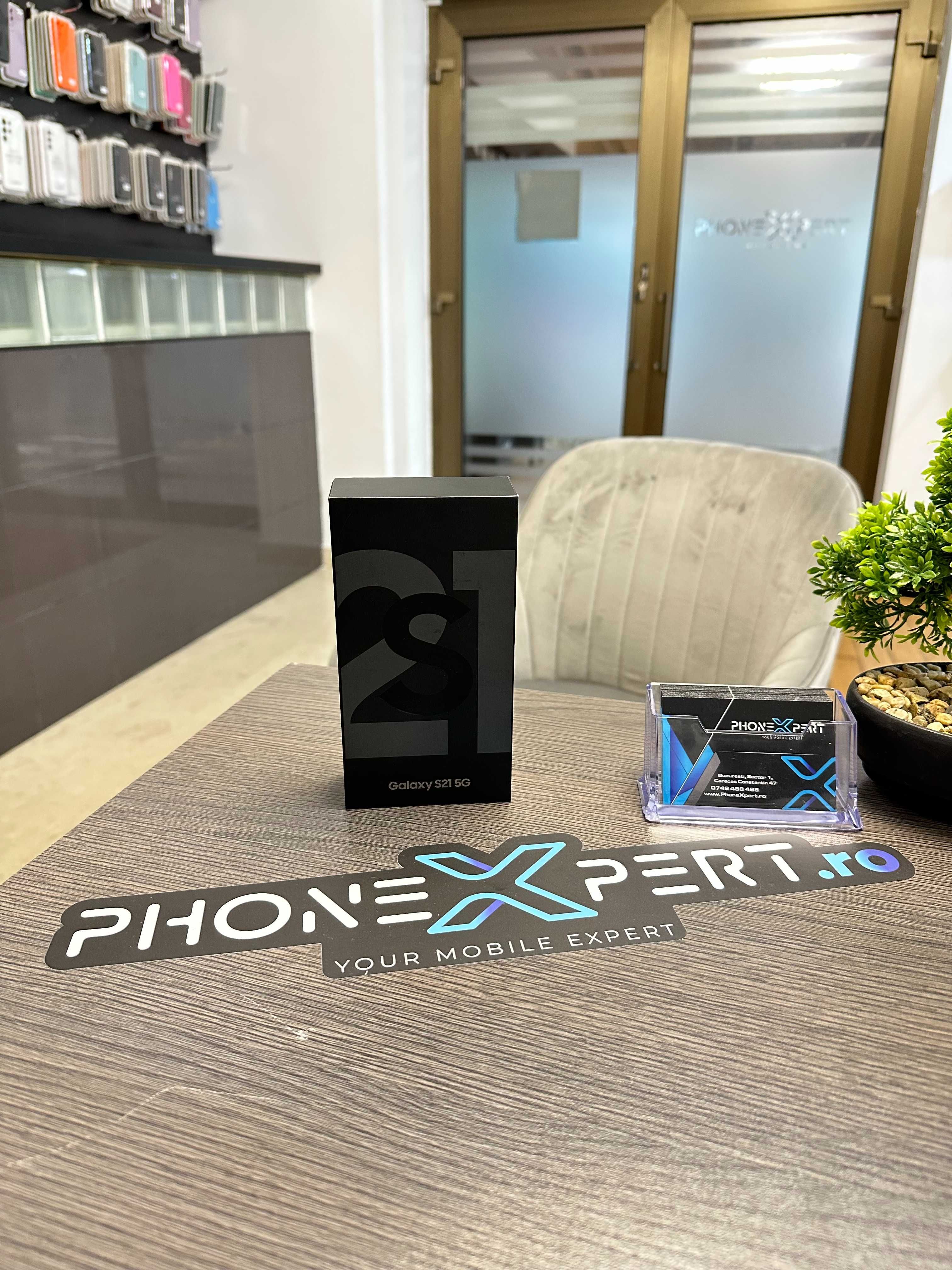 PhoneXpert - S21 5G 256B Phantom Grey - Sigilat cu Garantie
