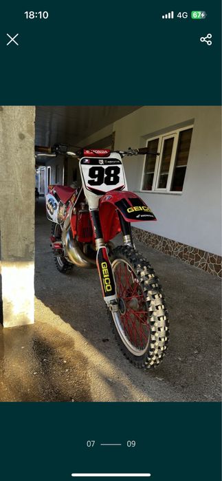 Vand/schimb cu jetsky Honda cr 250 2t 1998 stare  impecabila