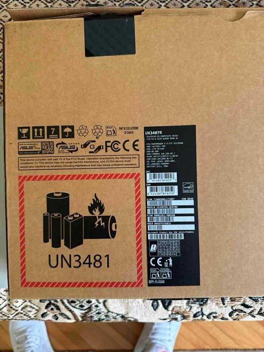 Laptop ASUS Zenbook A14 UX3407R SIGILAT