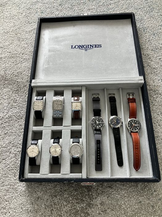 Cutie display 9 ceasuri Longines